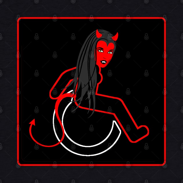 WHEELCHARIOT 15 (Devil Woman) by GardenOfNightmares